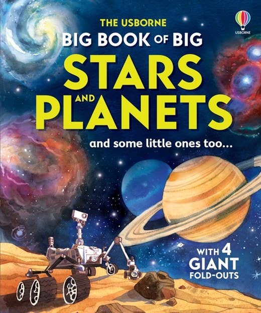 Big Book of Big Stars & Planets – by Usborne