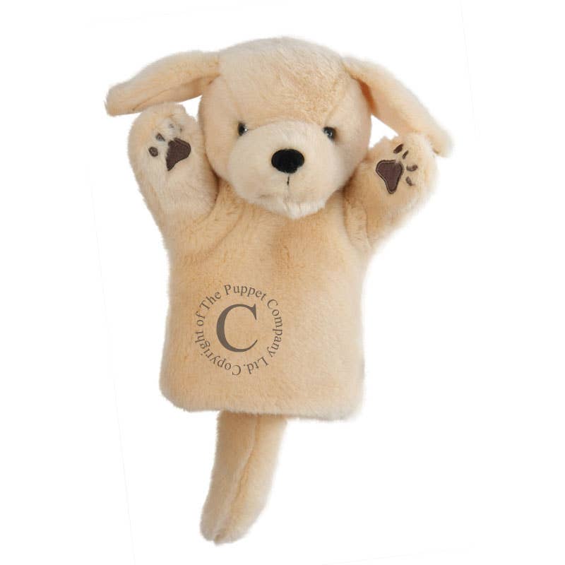 Hand Puppet: Labrador - Yellow