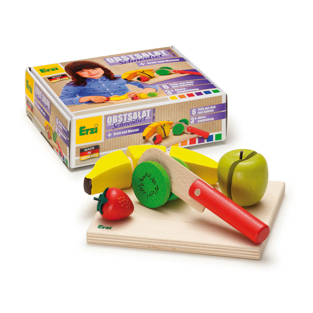 Fruit Salad Cutting Set - Wooden Food