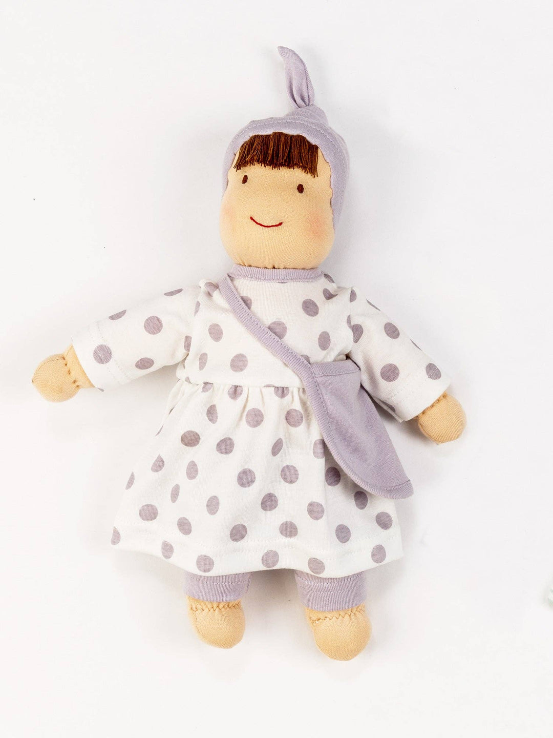 Jill Dress-Up Doll - Lavender Dot
