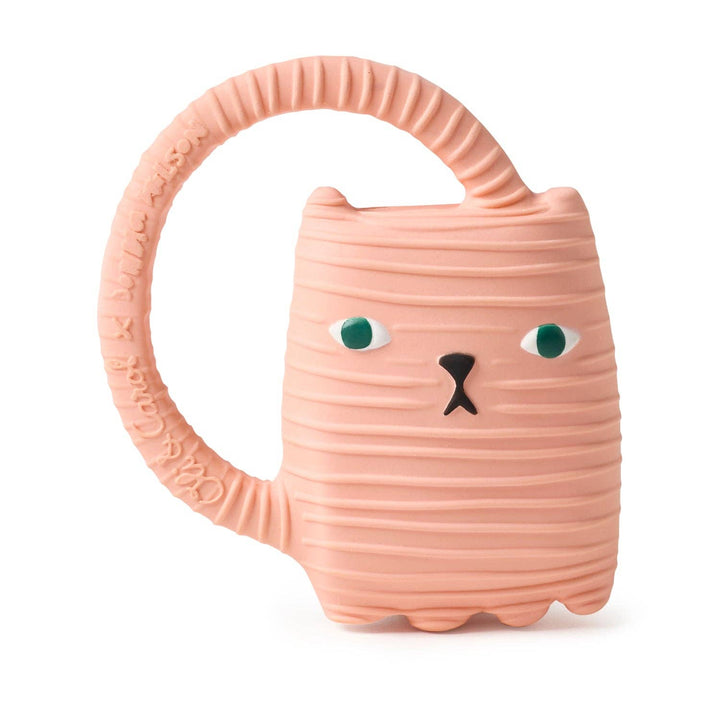 Ginge Cat - Natural Rubber Baby Teether & Bath Toy
