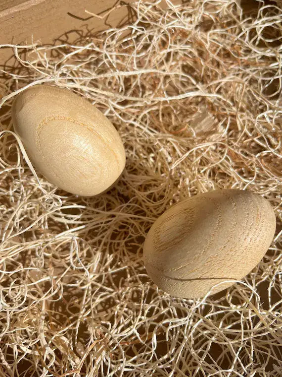 Wooden Egg Shakers