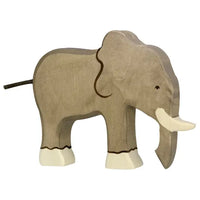 Holztiger Wooden Elephant (trunk down)