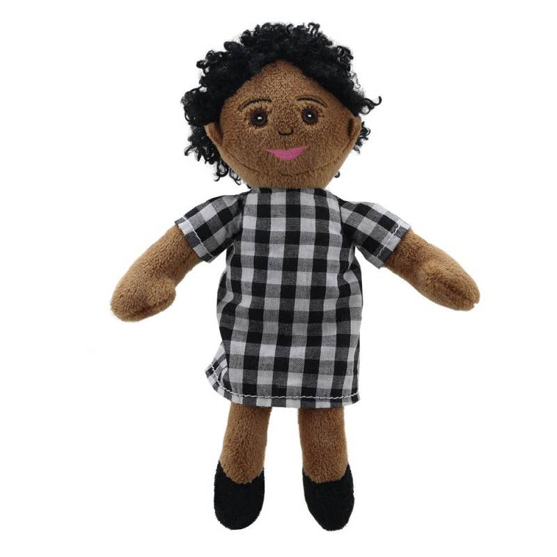 Finger Puppets: Mom (Checked Outfit)