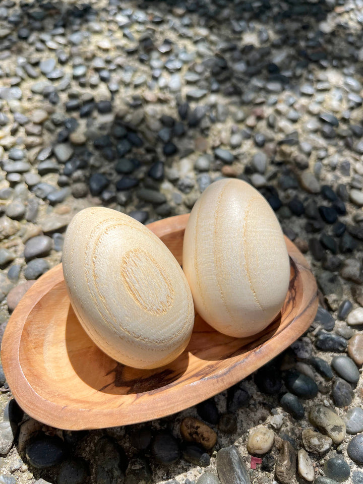 Wooden Egg Shakers