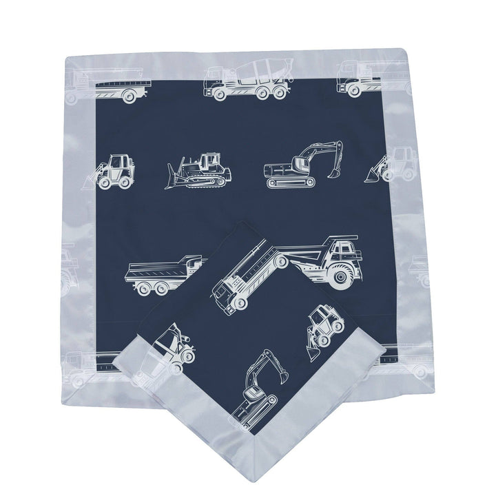 Dump Trucks & Diggers Blankie Set