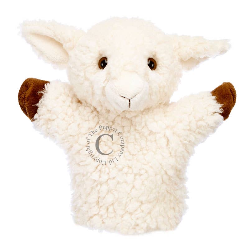 Hand Puppet: Sheep - White