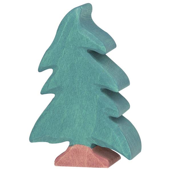 Wooden Conifer Tree, small