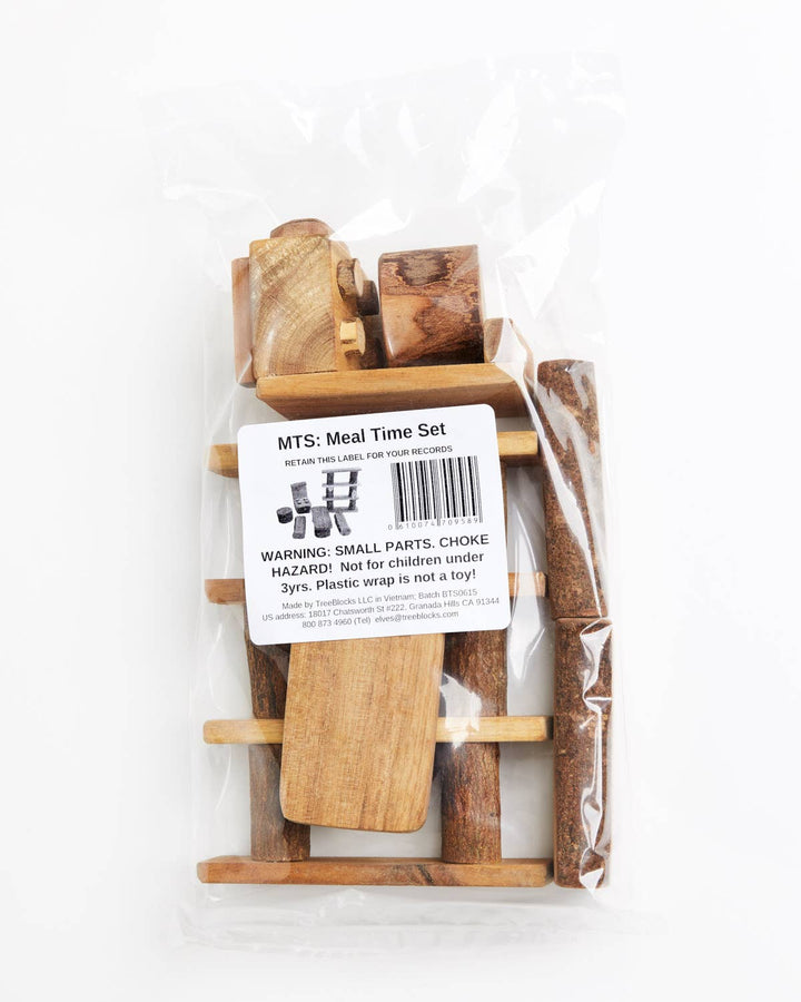 Meal Time Set by Tree Blocks
