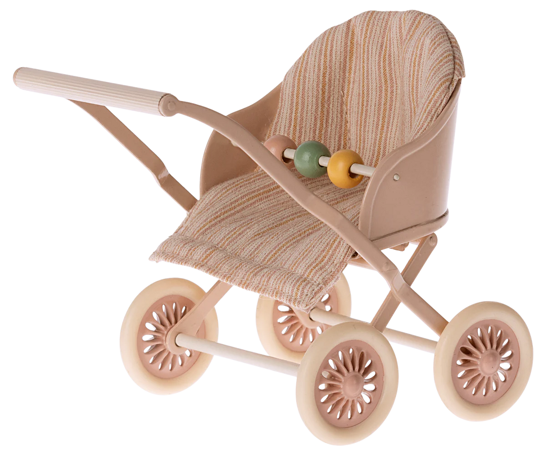 Maileg Baby Stroller - Rose