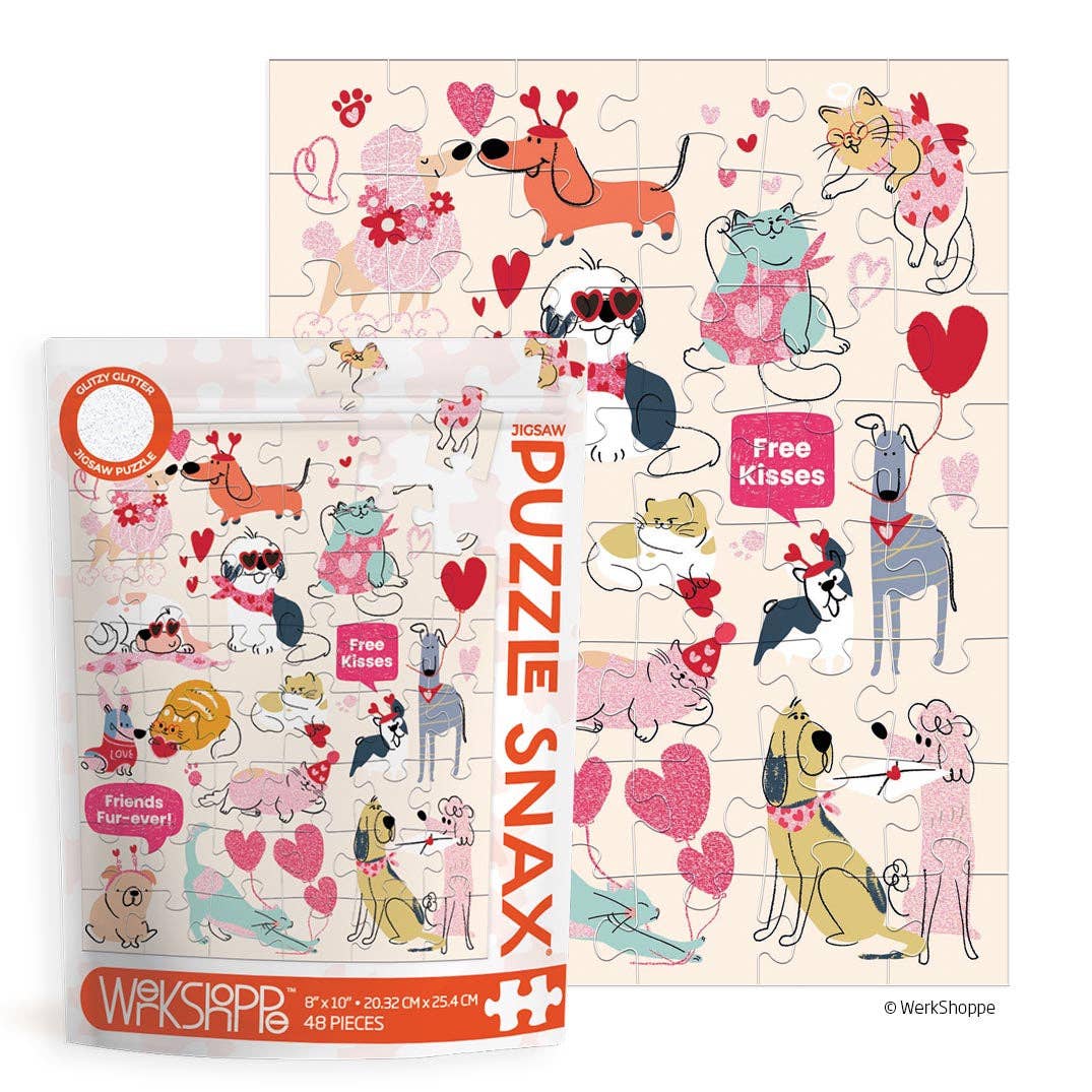 Friends Fur-Ever Puzzle Snax