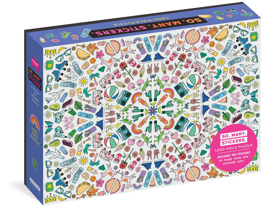 So. Many. Stickers. Puzzle
