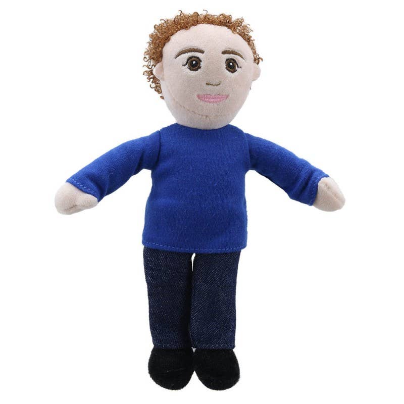 Finger Puppets: Dad (Blue Top)