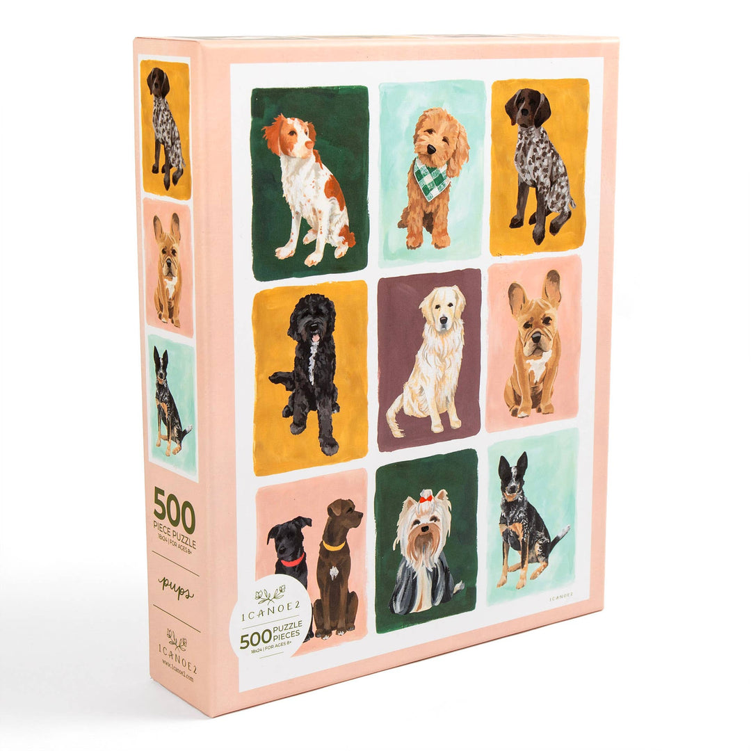 Pups - 500 Piece Jigsaw Puzzle