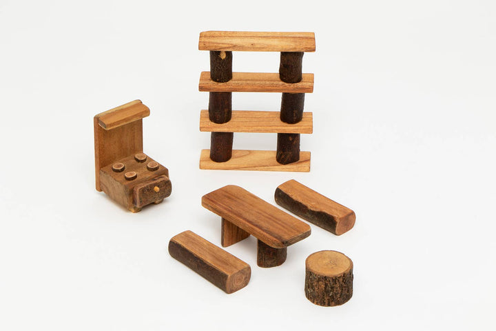 Meal Time Set by Tree Blocks