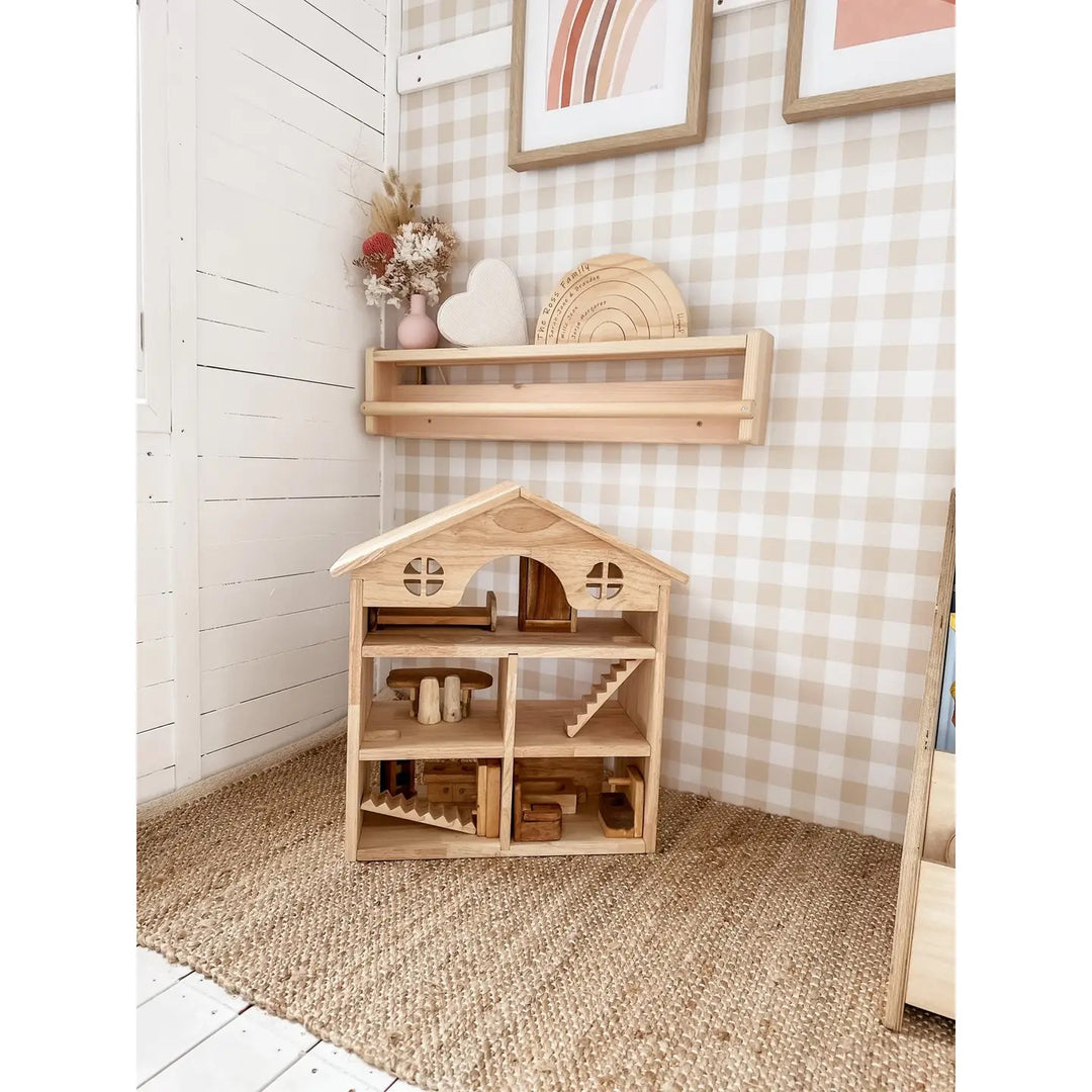 Classic Wooden Dollhouse