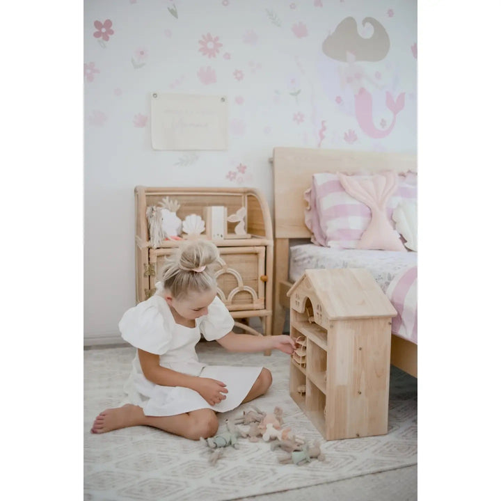 Classic Wooden Dollhouse