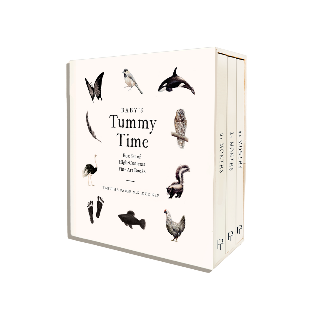 Baby's Tummy Time Book Box Set