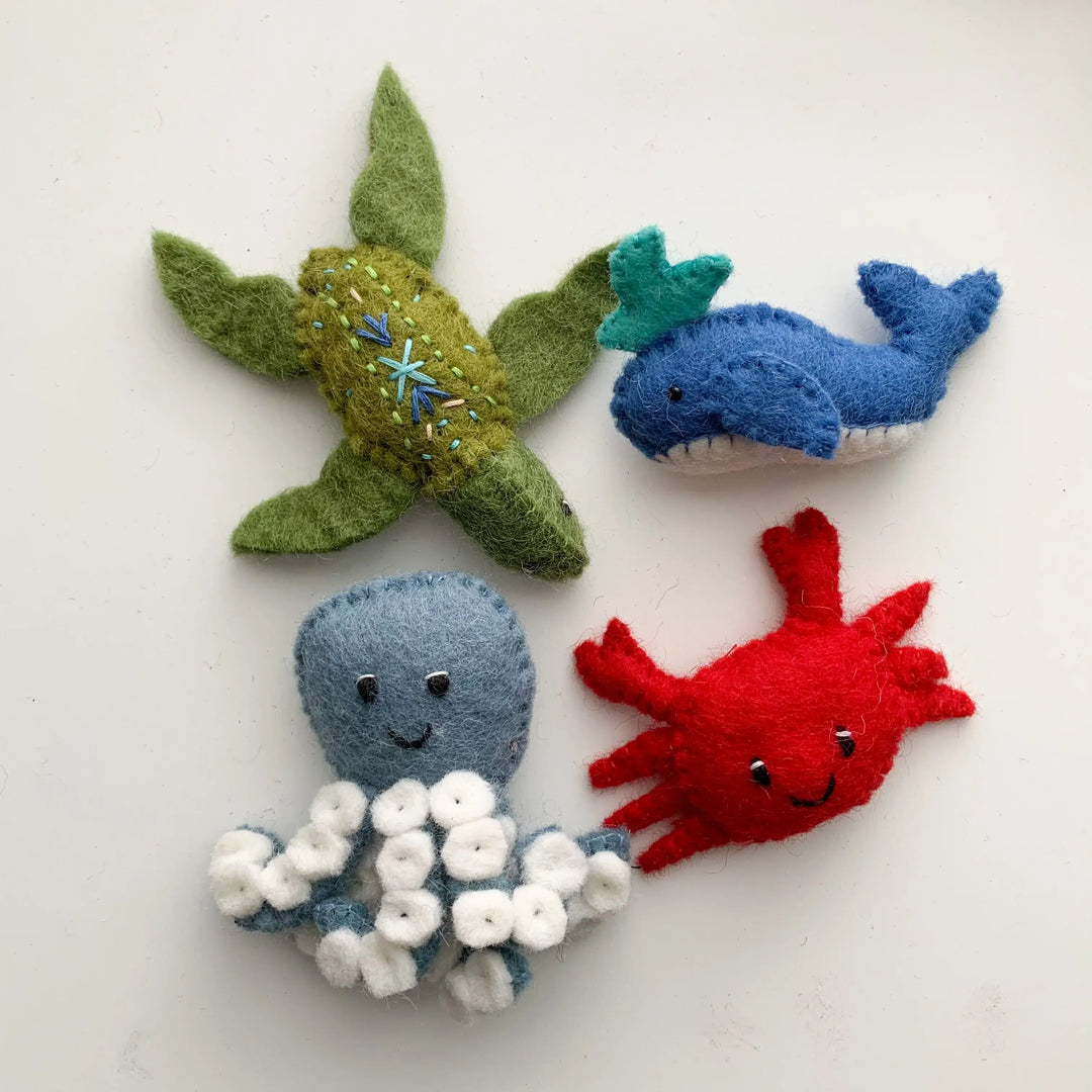 Felted Ocean Friends