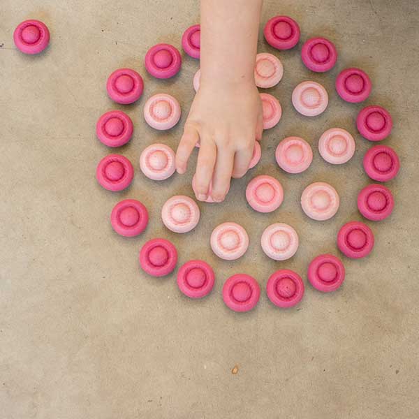 Wooden Mandala Flowers
