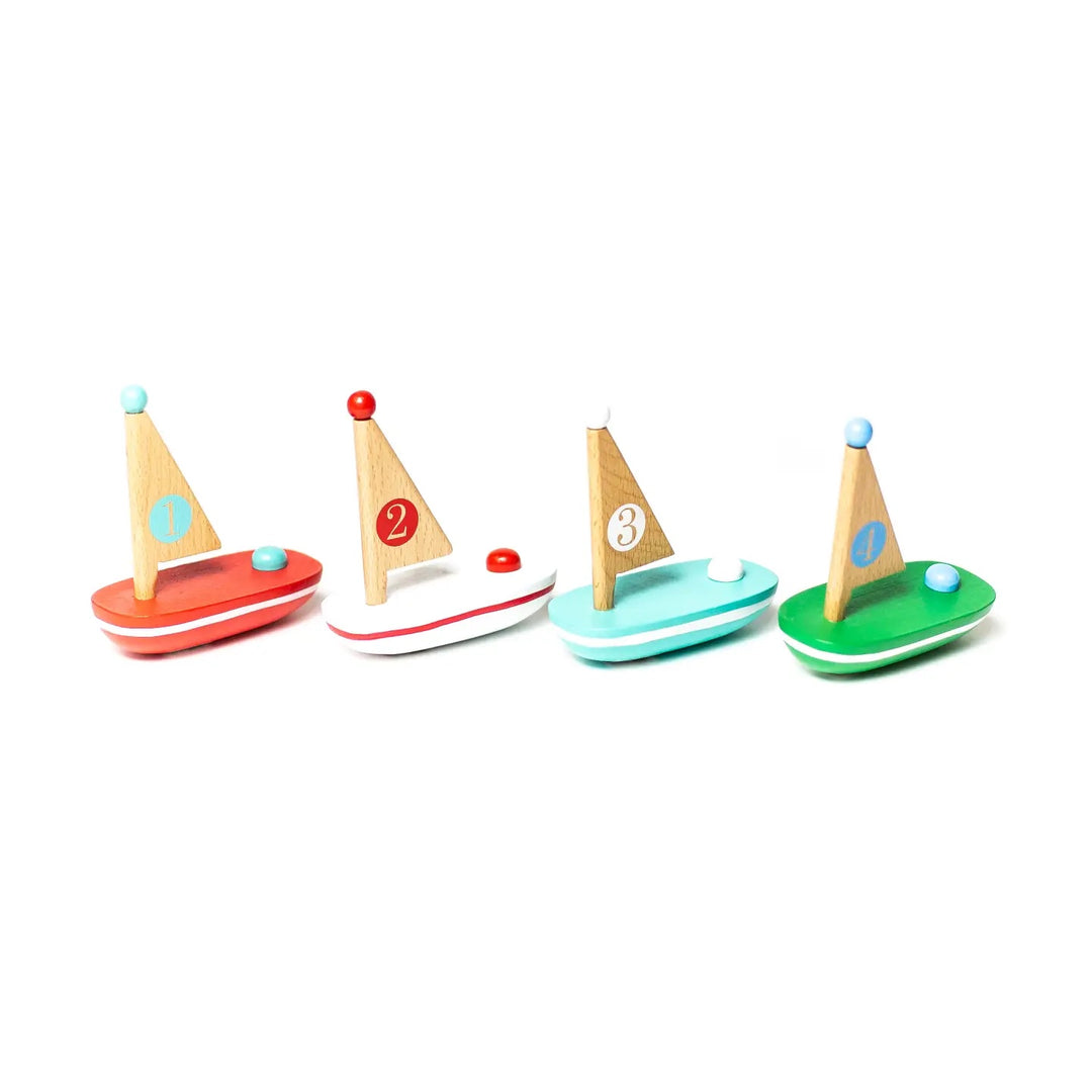 Little Wooden Sailboats