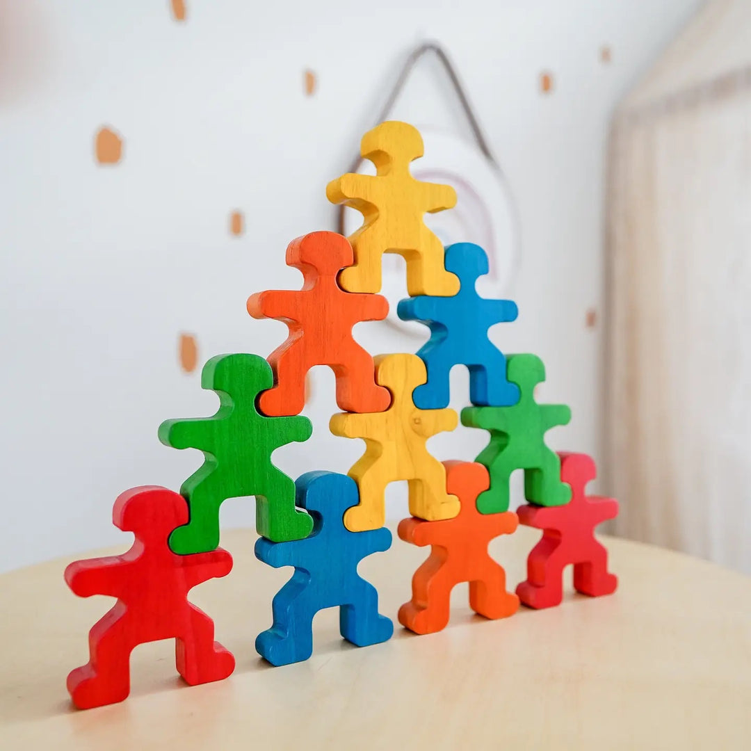 Balancing Rainbow People