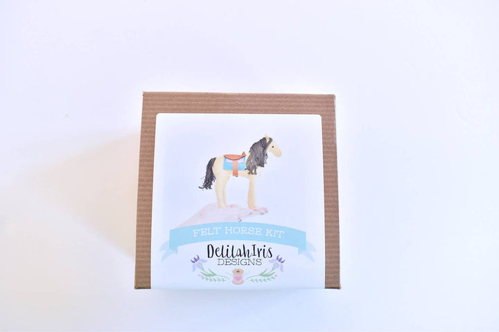 DIY Craft Kit - Felt Horse Stuffed Animal Sewing Craft Kit