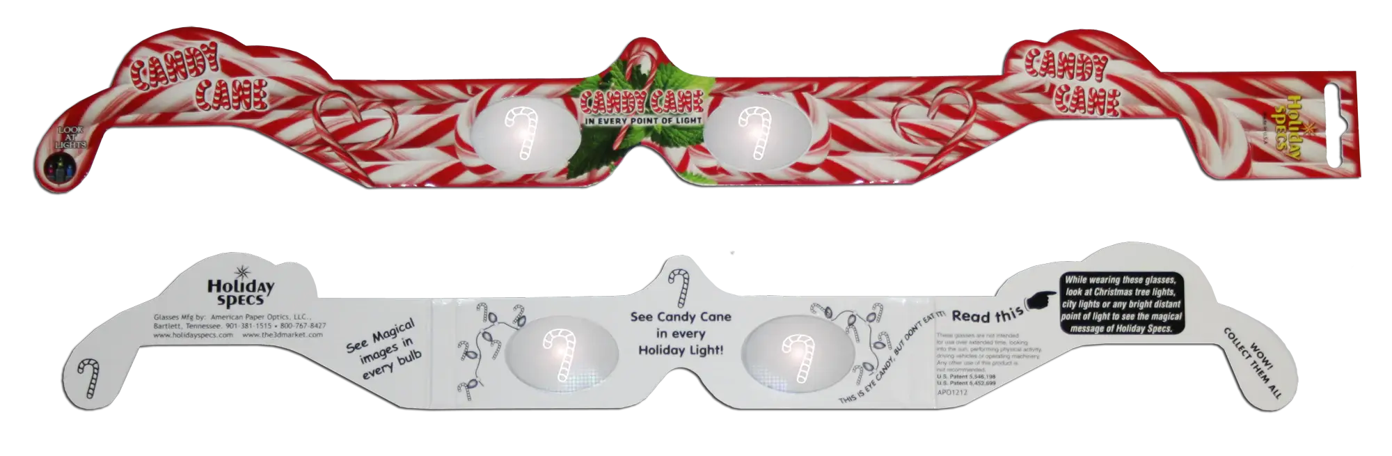 3D HolidaySpecs Glasses