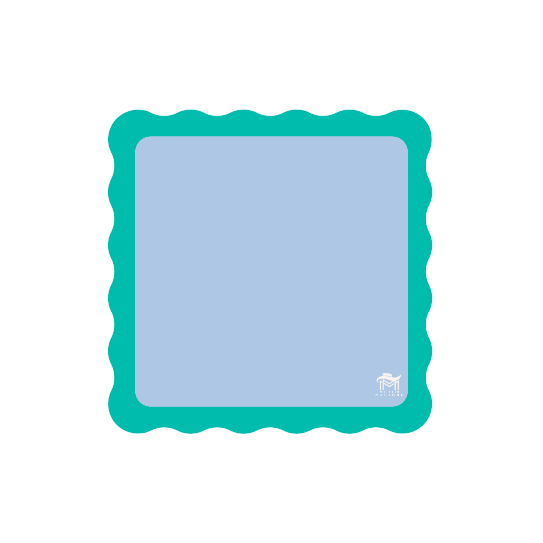 MINI MAHJONG MAT  |  Color Wave  |  21" x 21"