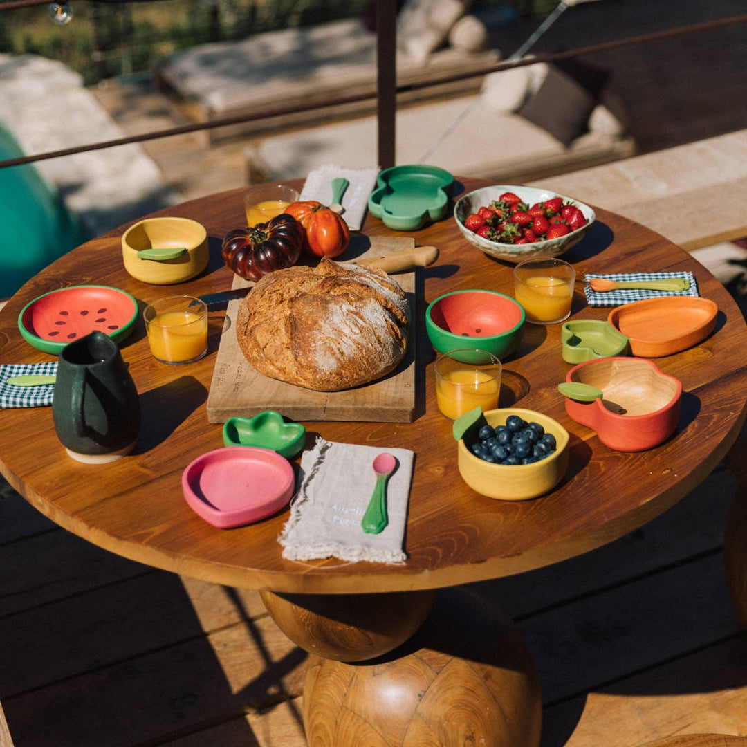 Wally the Watermelon Bowl &amp; Spoon Set