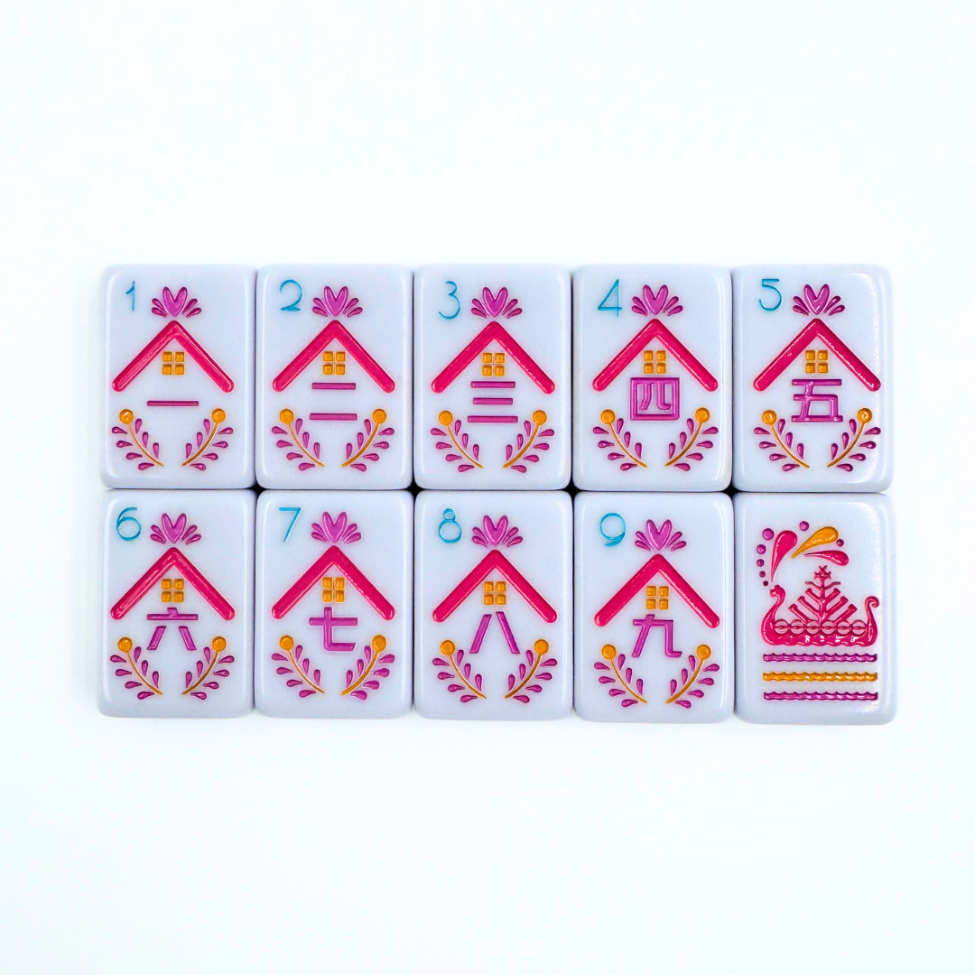 THE SCANDINAVIAN FOLK ART SERIES | Mahjong with Nordic Style