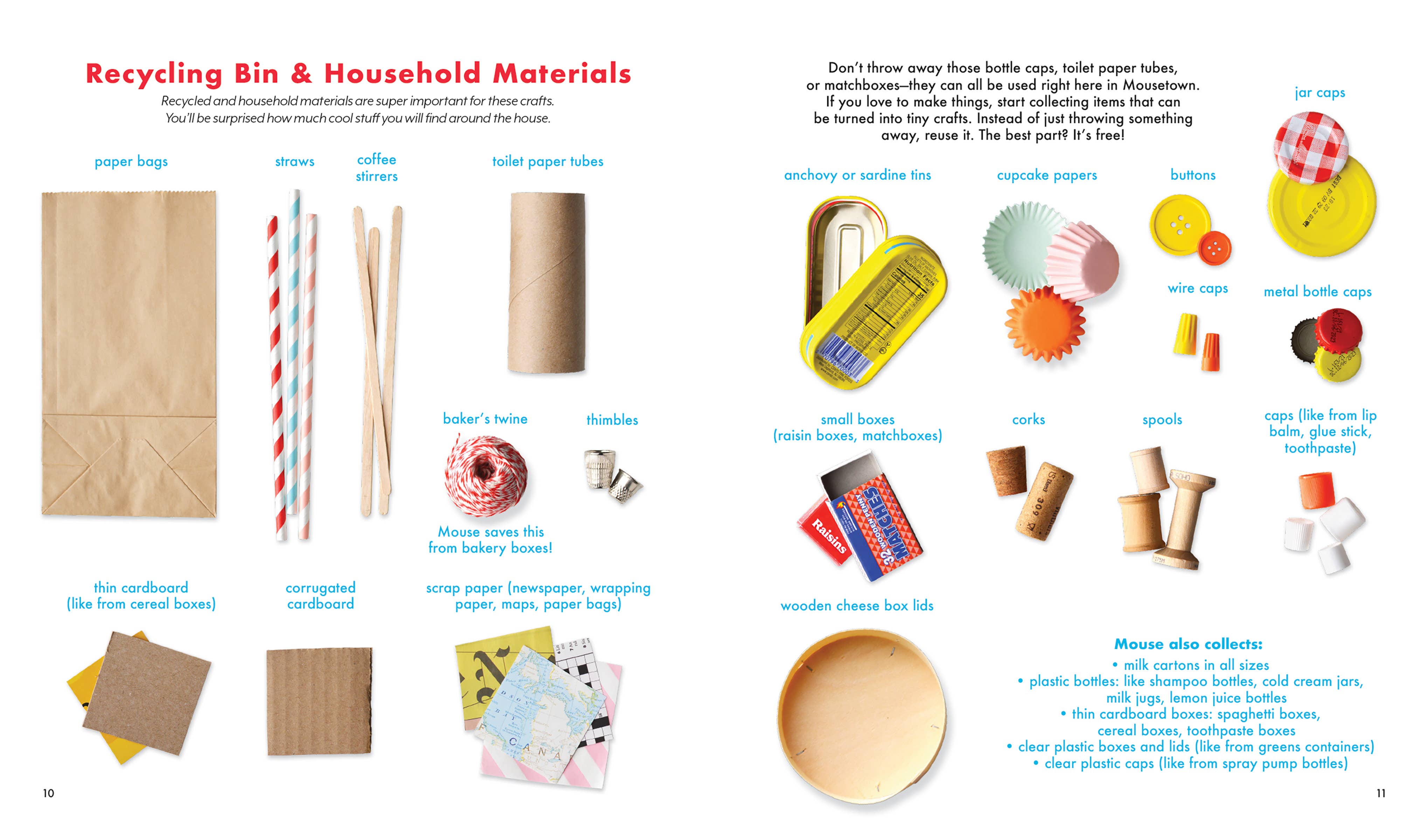 Mousetown: 30+ Kids Crafts Made from Recycled Materials