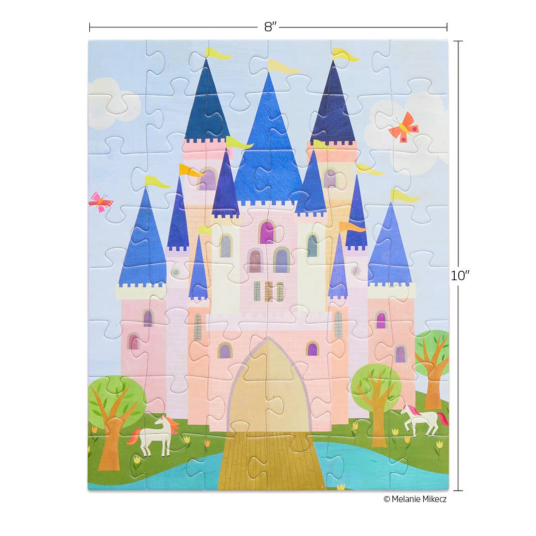 Pink Royal Castle Puzzle Snax