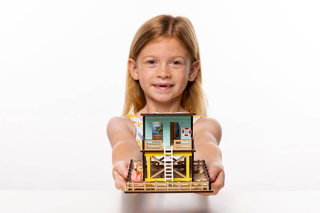 Mini Beach Hut – DIY Craft Kit