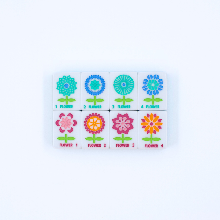 Prism Series Tile Set in Pink by My Fair Mahjong