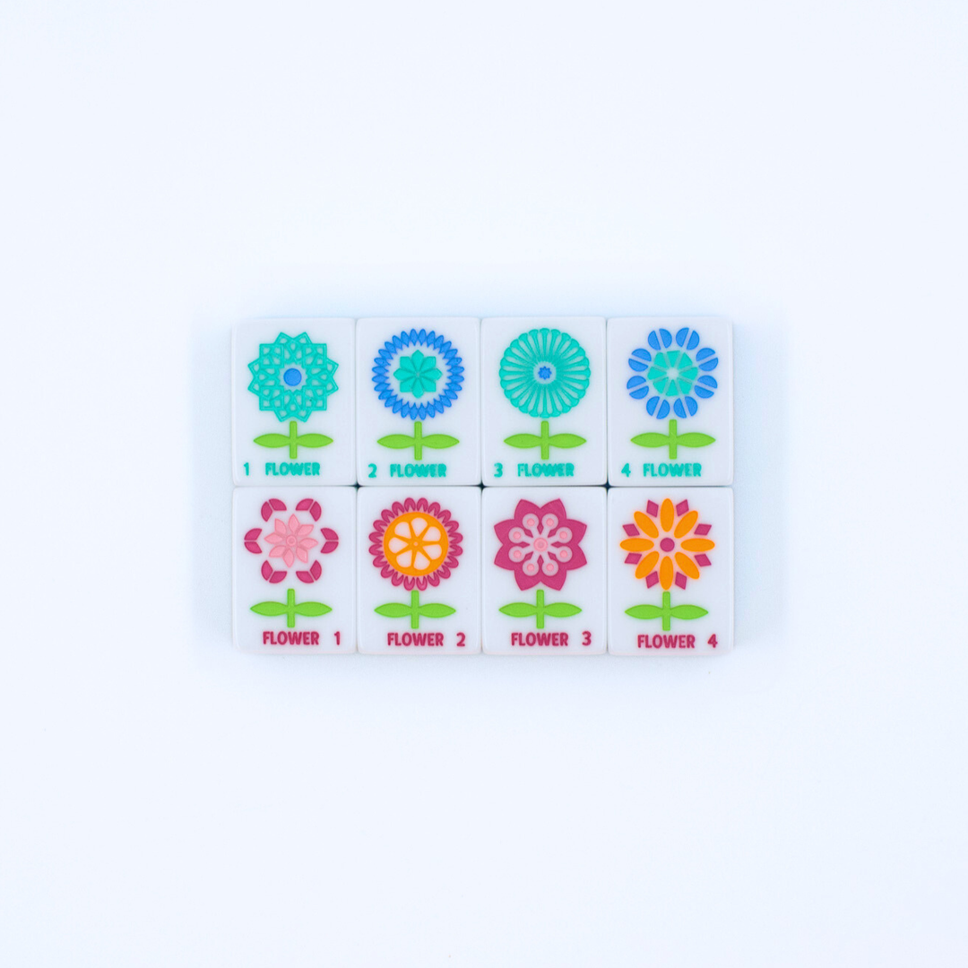 Prism Series Tile Set in Blue by My Fair Mahjong