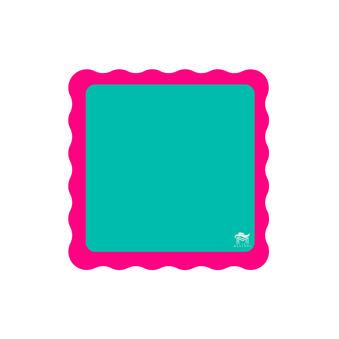 MINI MAHJONG MAT  |  Color Wave  |  21" x 21"