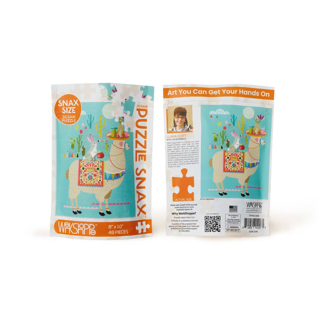 Llama Llyft Puzzle Snax