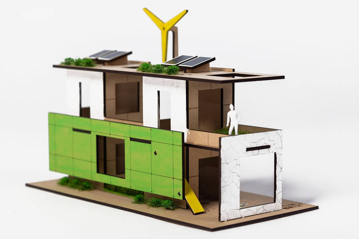 Eco-House - Architectural Model Building Set