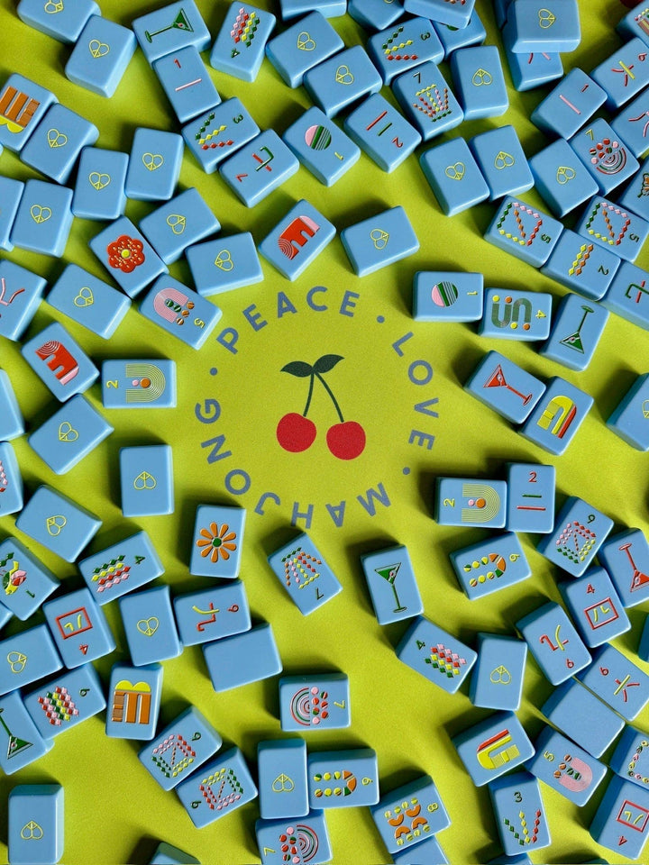 Mahjong Mod Tiles - French Blue