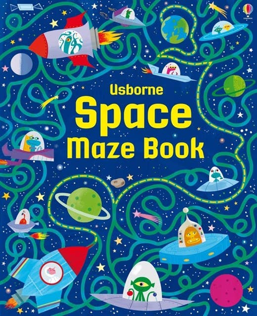 Space Maze Book by Usborne
