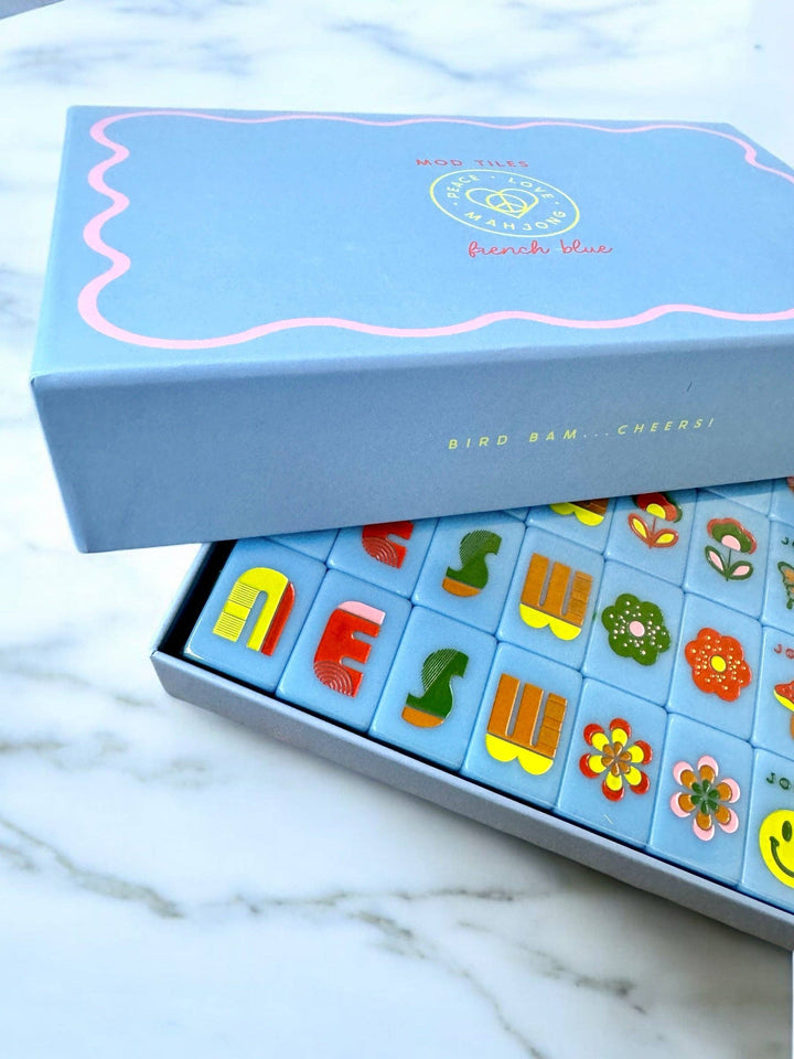 Mahjong Mod Tiles - French Blue