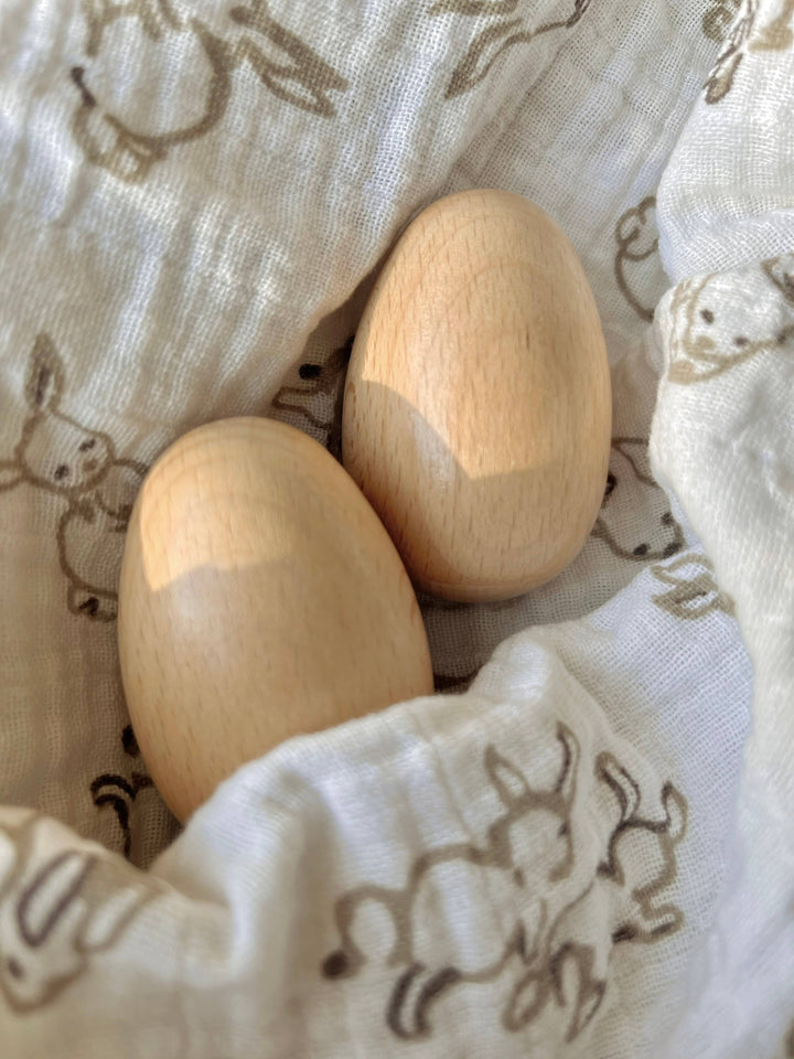Wooden Egg Shakers