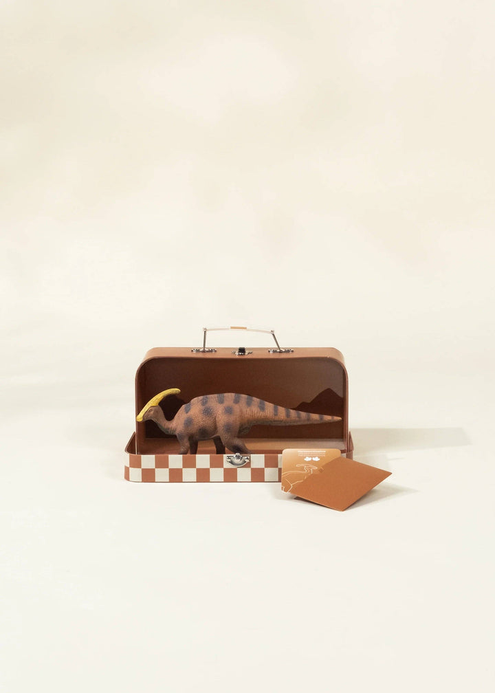 Parasaurolophus Dinosaur in a Collectible Box