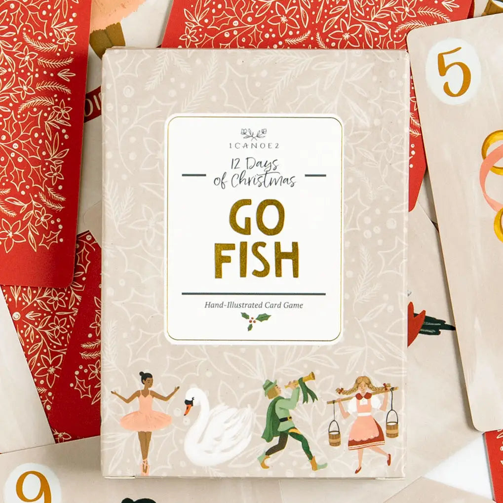 12 Days of Christmas Go Fish Card Game