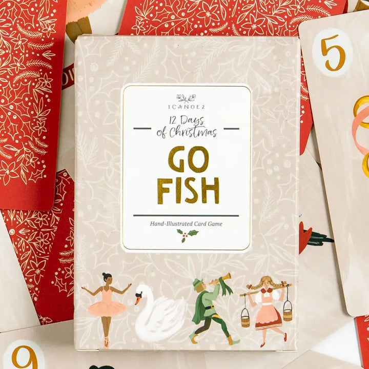 12 Days of Christmas Go Fish Card Game