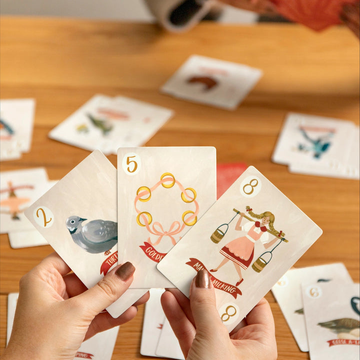 12 Days of Christmas Go Fish Card Game