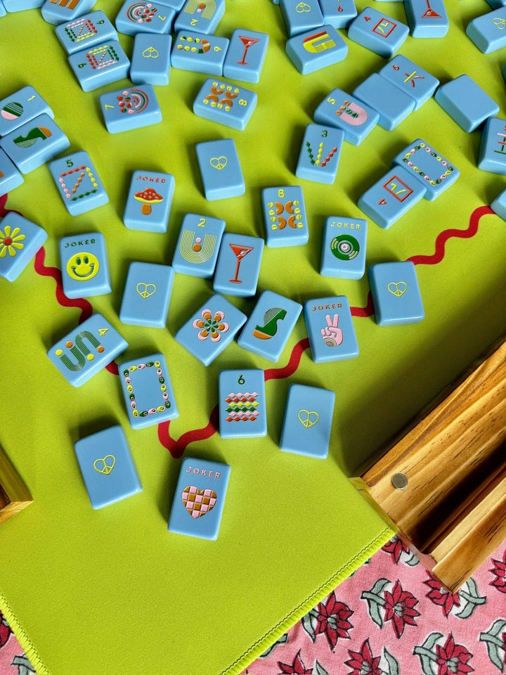Mahjong Mod Tiles - French Blue