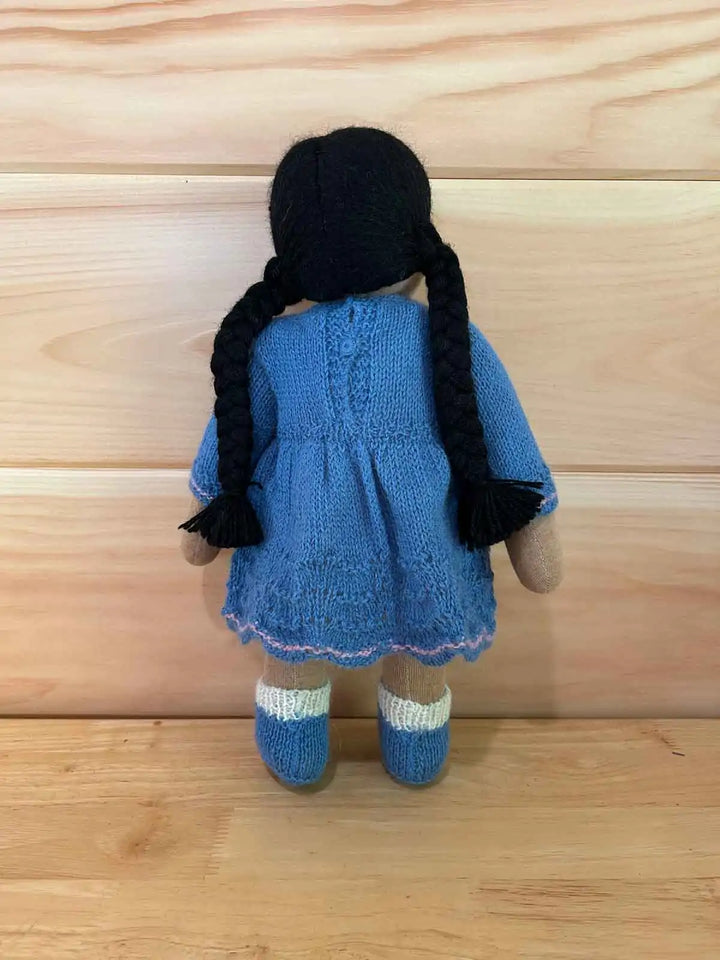 Peruvian Waldorf Doll - 15" Village Girl Doll