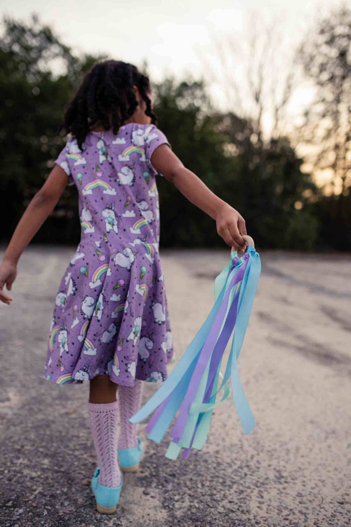 Mermaid Ribbon Wand – Ocean Breeze